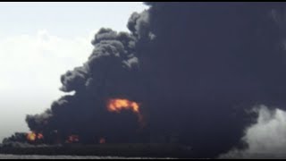 Sanchi oil tanker: fire, explosion, rescue