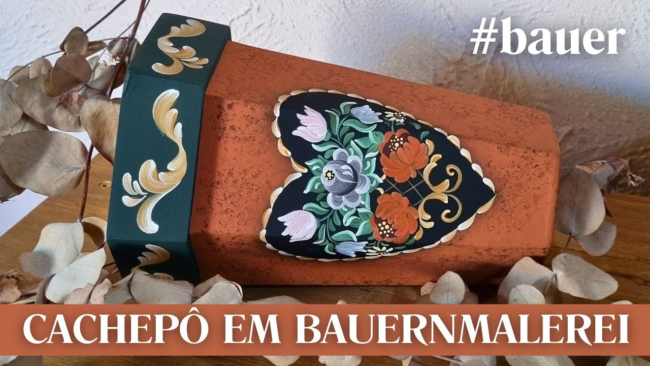 Como pintar CACHEPÔ em BAUER - #bauer
