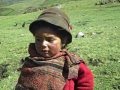 José Cusi Speaks Quechua with Andean girl on Lares Hike