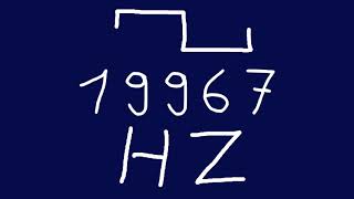 19967 hz square