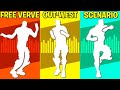 These Legendary Fortnite Emotes Have The Best Music! #4 (TikTok Out West, Verve, Bhangra Boogie)