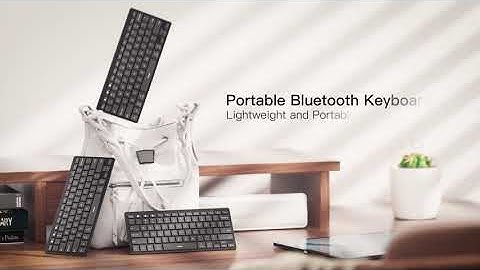 Inateck KB01003 Ultra‑Slim Bluetooth Keyboard Distributed by  D.LAB Dezign Laboratories