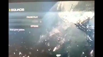 Call of Duty: Ghosts "SQUADS" Menu! - New Gamemode Option?