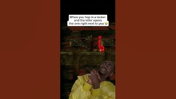 Who else hides in lockers like this? 😳 #DeadByDaylight #dbdclips  #dbdmeme #dbdsurvivor #dbdshorts