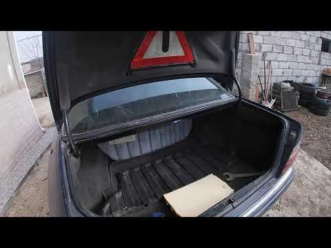 Как снять датчик уровня топлива Мерседес w124