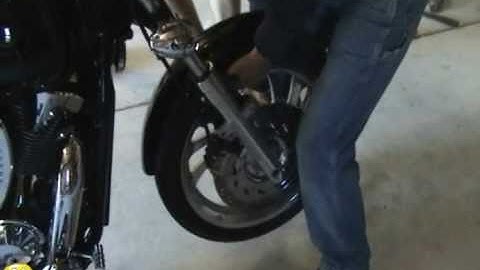 VTX 1300 Front Tire Removal NSR Tech