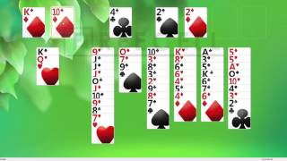 Solution to freecell game #12286 in HD screenshot 3