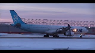 AIR TRANSAT Jet Aircraft Landing on Airport Background Music | World Music House screenshot 3