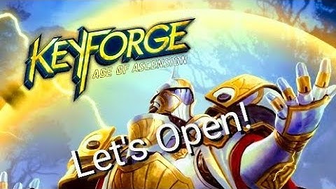 New Keyforge Deck Opening! Age of Ascension.