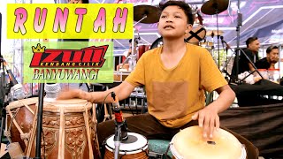 Runtah ~ cover KENDANG CILIK BANYUWANGI | Azza Devy