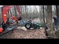 Tractor sunk in a creek, lets recover it!