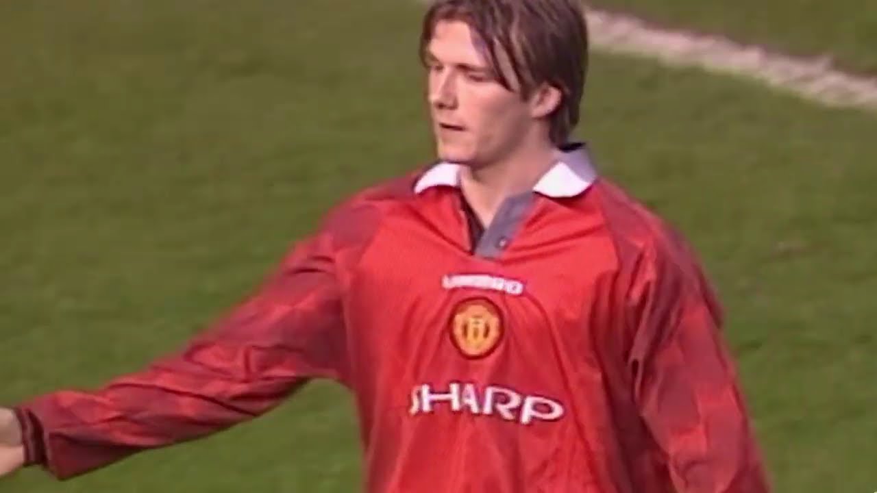 【ラスナン】upper deck デイビッドベッカム 100/100 David Beckham cross & pass 1999-2003 - YouTube