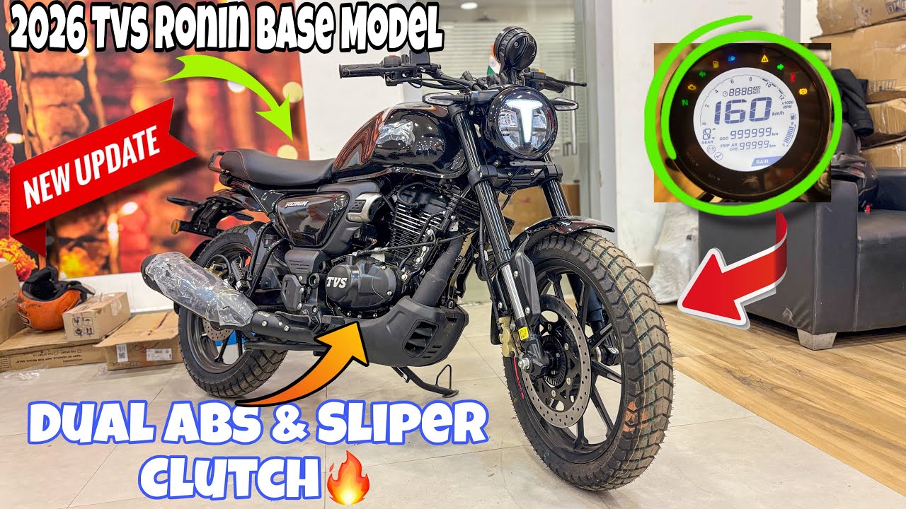 2026 Ronin Base Model: Dual Channel ABS & Slipper Clutch Launch