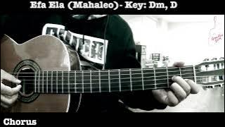 Efa Ela (Mahaleo) - Guitar Tutorial (Demo) 1/2