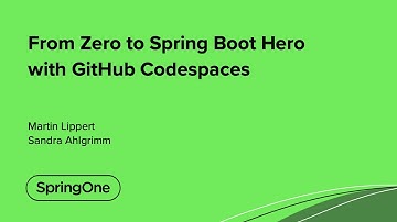From Zero to Spring Boot Hero with GitHub Codespaces