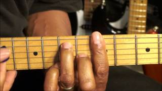 Guitar Chord Form Tutorial #201 How To Play Chic Nile Rodgers Style R&B Shapes @EricBlackmonGuitar chords