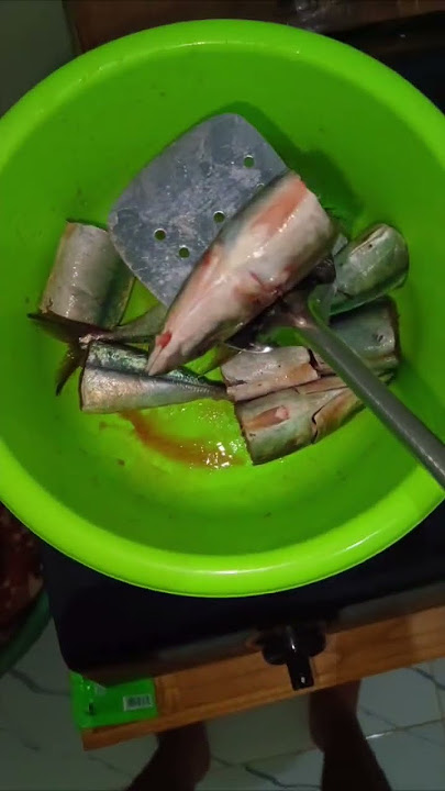 Ikan sarden sambal balado racikan bumbu sendiri