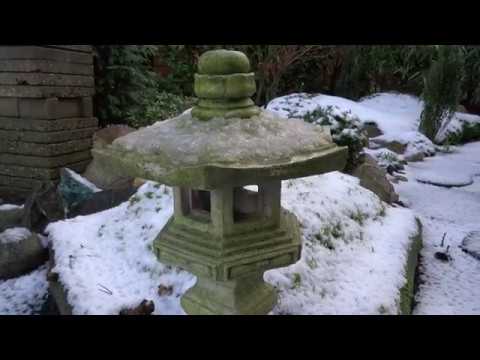 Asmr Japanese Winter Garden Youtube