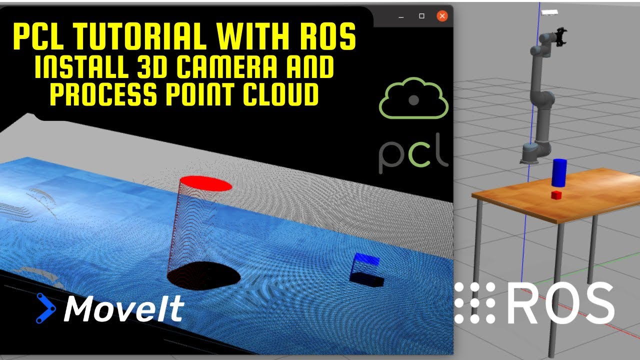 Point Cloud Library Tutorial for ROS - How to install a 3D Kinetic ...