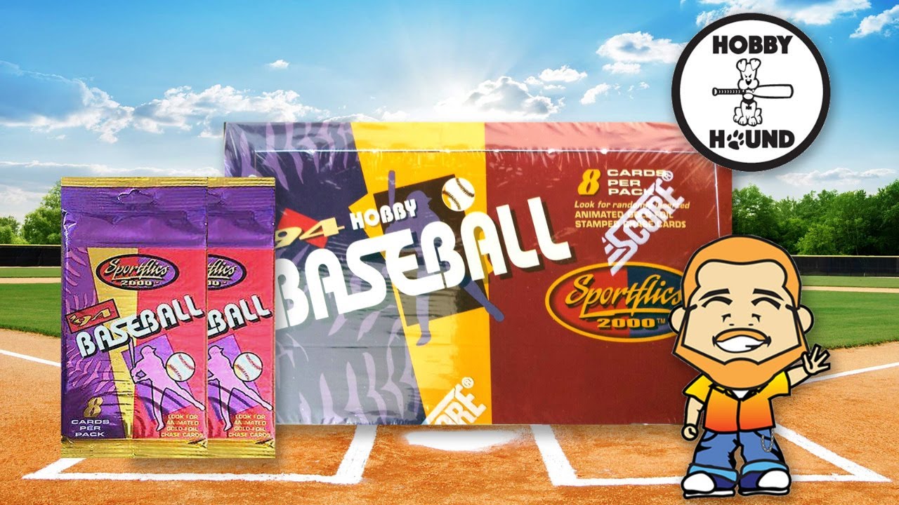 1994 Sportflics Baseball Box Rip / Opening (24 ct box) - Retro Rip ...