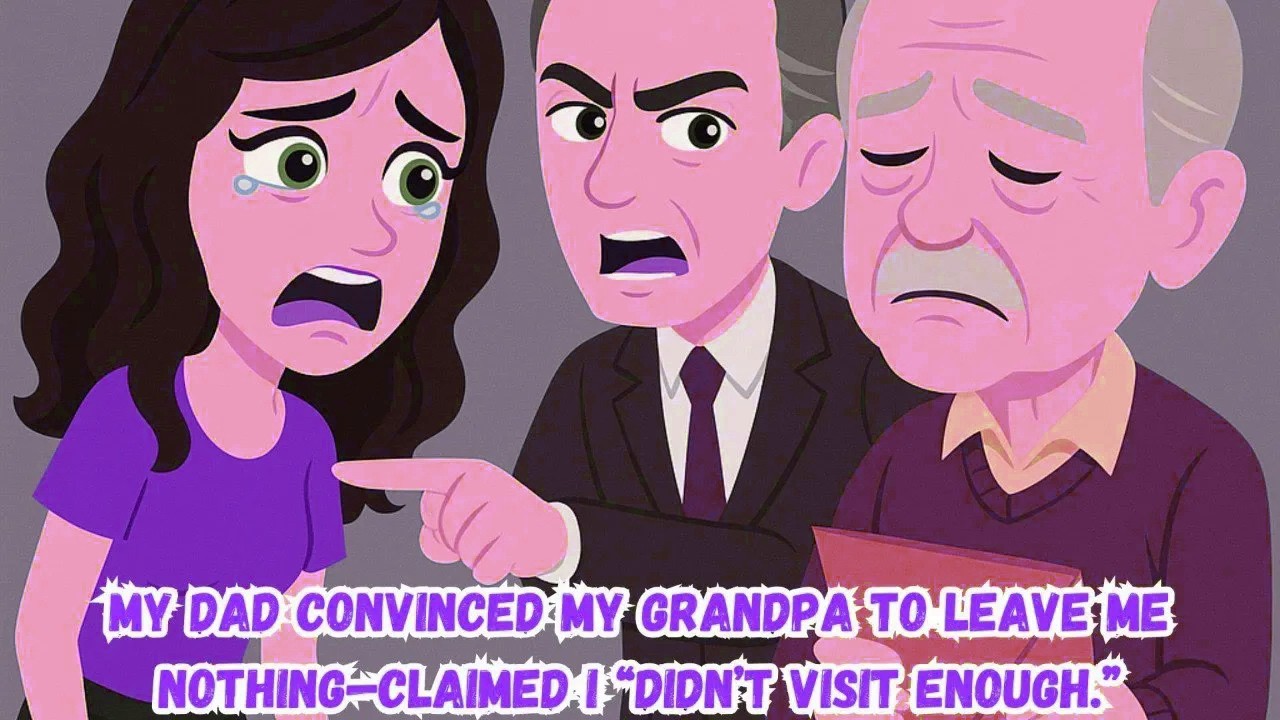My Dad Convinced Grandpa to Cut Me Out of the Will—Said I “Didn’t Visit Enough”