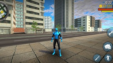 Blue Ninja Superhero #2 - Android Gameplay