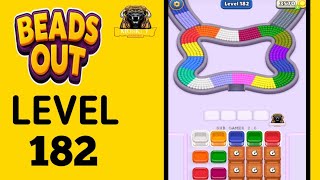 Beads Out Level 182 Solution and Walkthrough for Gameplay 