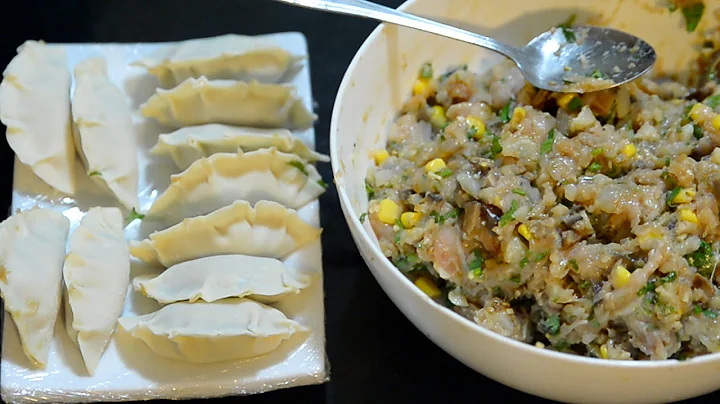 Homemade Chicken, prawn & mushroom dumplings - DayDayNews