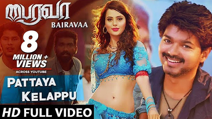 Bairavaa Video Songs | Pattaya Kelappu Video Song | Vijay, Keerthy Suresh | Santhosh Narayanan
