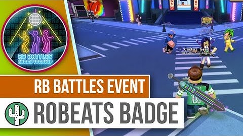 RoBeats Badge | RB Battles Event | Roblox