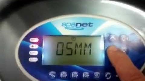 Setting the Time and Temperature on your Outdoor Portable Spa - Adelaide All Spas