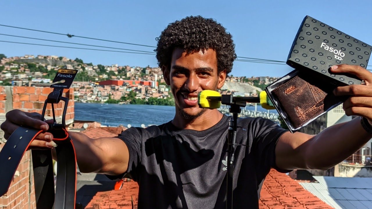 ASMR VOCÊ JÁ CONHECE A FASOLO ? A MARCA DE COURO LEGÍTIMO ! #asmrunboxing 📦 #mouthsounds 👅💦