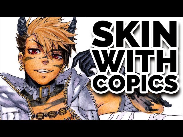 【COPIC TUTORIAL】How To Color Skin with Copic Markers