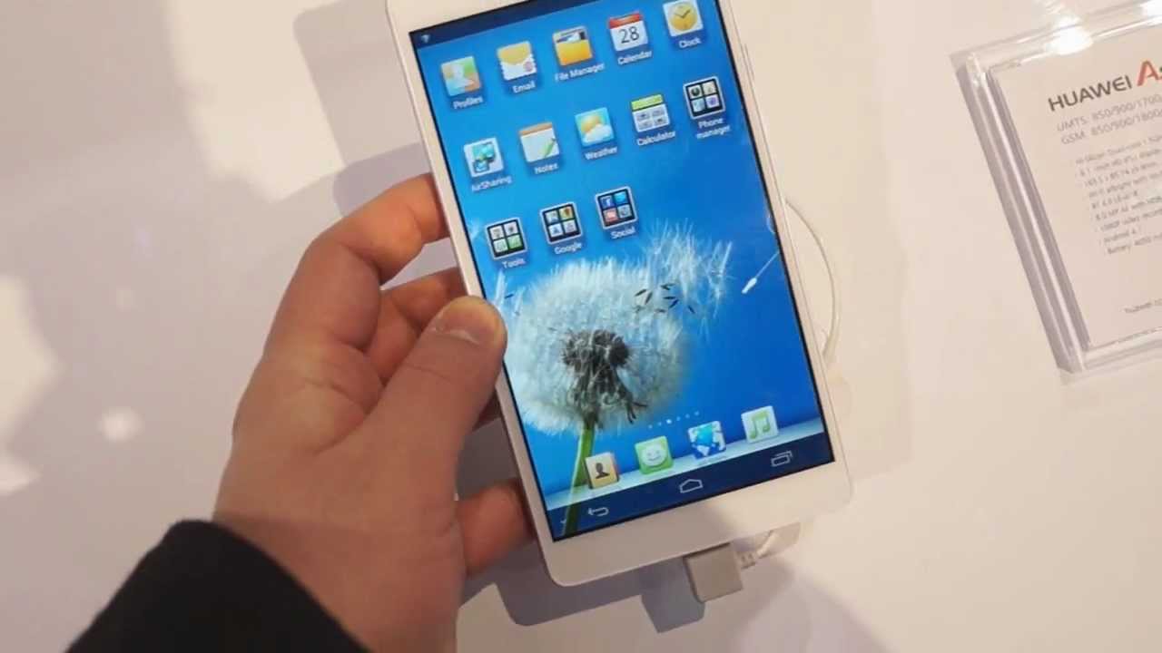 Huawei Ascend Mate hands-on hands across america