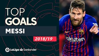 ALL GOALS Messi 2018\/2019