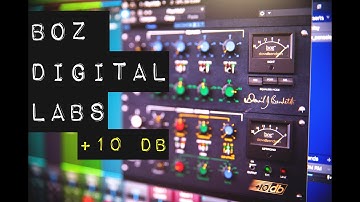 Unique EQ and Compression - "Plus 10 dB" from Boz Digital Labs