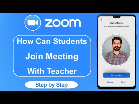 How to Students Join Meeting on Zoom App