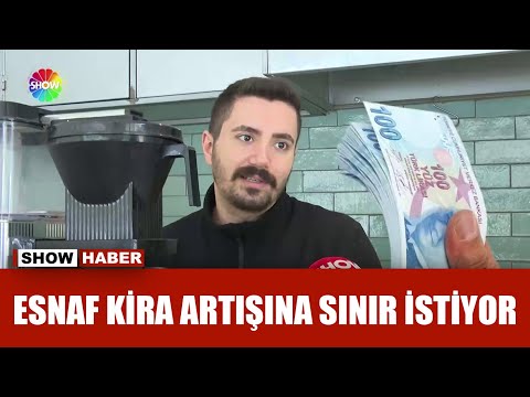 Kira artış oranı esnafı mutlu etmedi