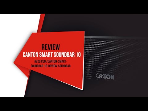 Canton Smart Soundbar 10: Review soundbar