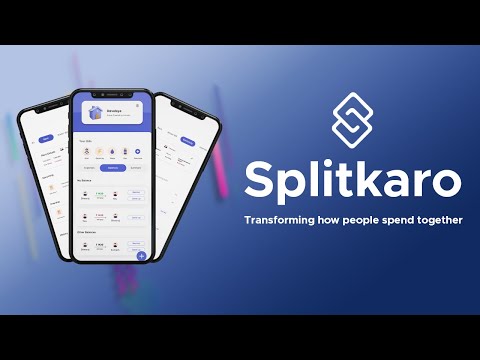 Bill Splitting App | Simplify your expenses with Splitkaro - video from Splitkaro
