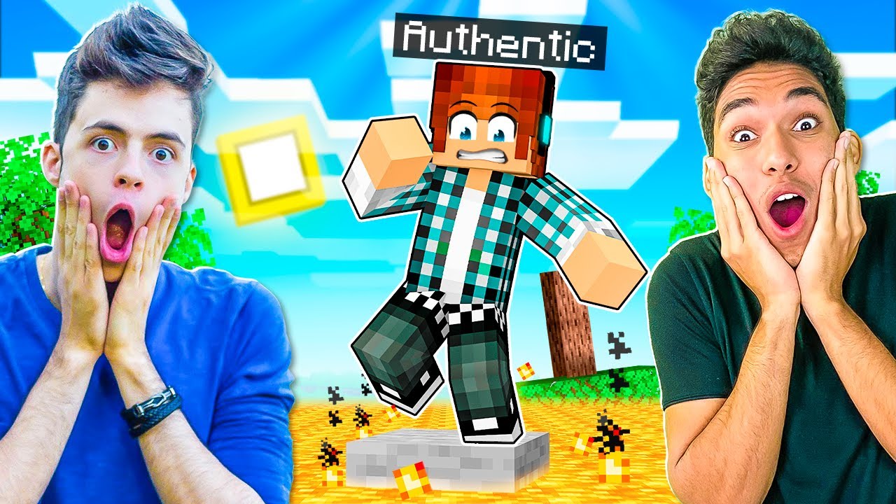 AUTHENTIC E ENALDINHO NO JOGO DO CHÃO É LAVA !!