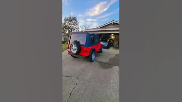 Got The Red Jeep YJ Cleaned Up Shorts 