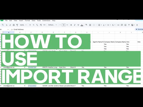 Automatically Bring Data from One Sheet to Another: Use IMPORTRANGE in Google Sheets | Auto-Update