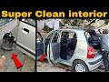 Car Interior vacuum cleaning | car interior clean | saleem ki gali