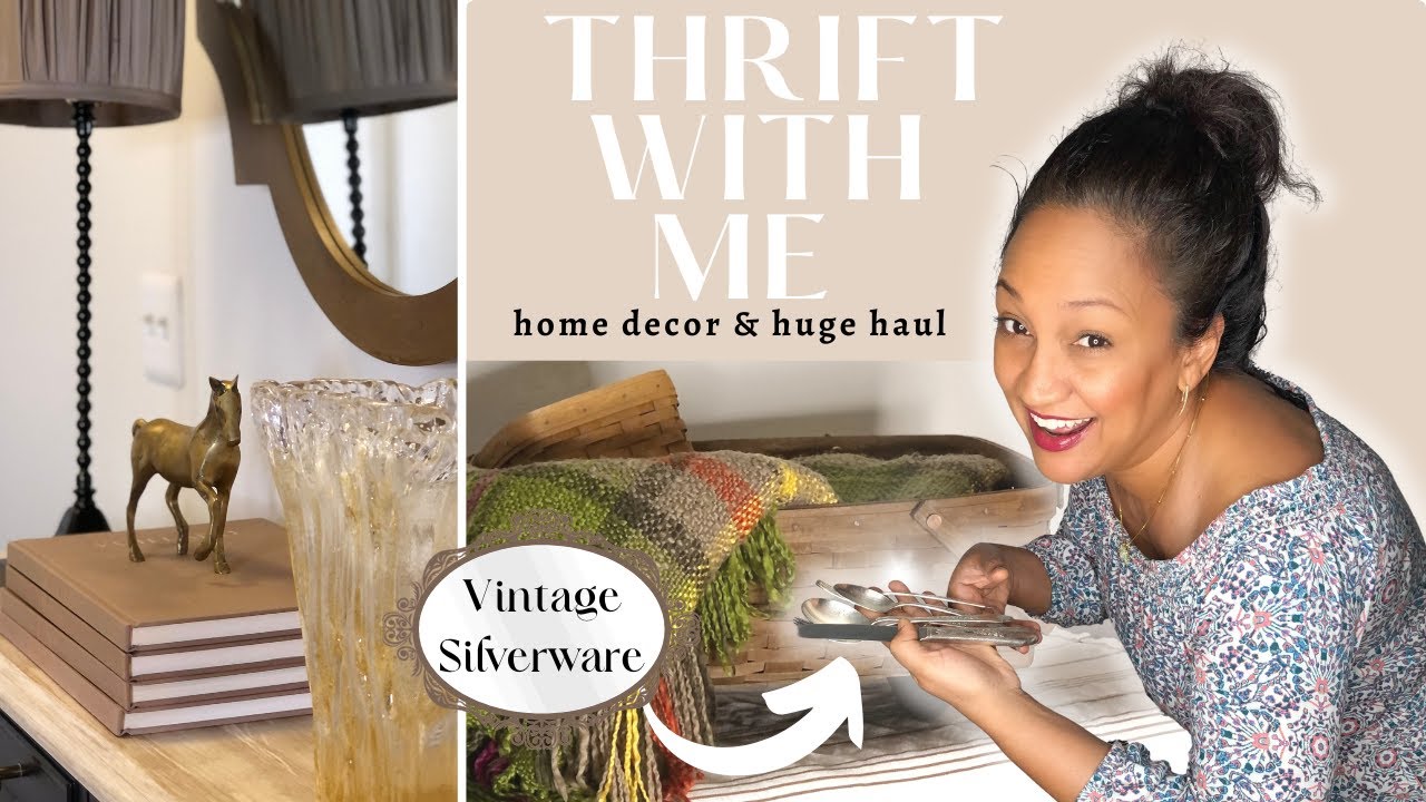 Thrifting Home Decor I Finally Found It! **HUGE HAUL** From The Thrift Store YouTube