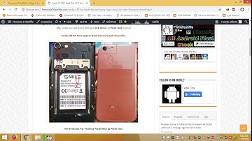 Smile Z2 Flash File BX Version LCD Dead FIxed Rom Download