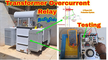 What is Transformer Overcurrent Relay, Testing of Overcurrent Relay,Electromechanical relay in Tamil