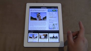 Groupon HD : iPad 2 App Review (1080p HD)