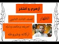 شرح فقه الثالث الثانوي المختار من الاقناع 11 الظهار تعريفه حكمه دليله اركانه شروطه 