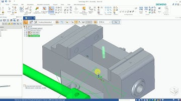 SOLIDEDGE MACHINE VICE ANIMATION TUTORIAL 1 (PART2)